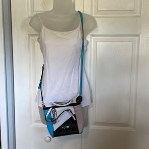 Guess Color Block, Mini Satchel Crossbody Purse, Small